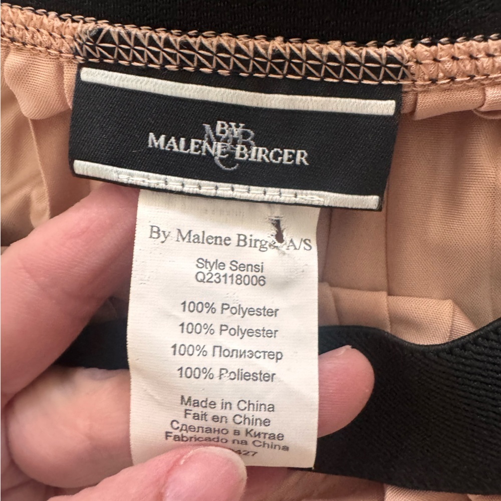 Malene Birger long pleated peach/pink color skirt size XS - Picture 6 of 8